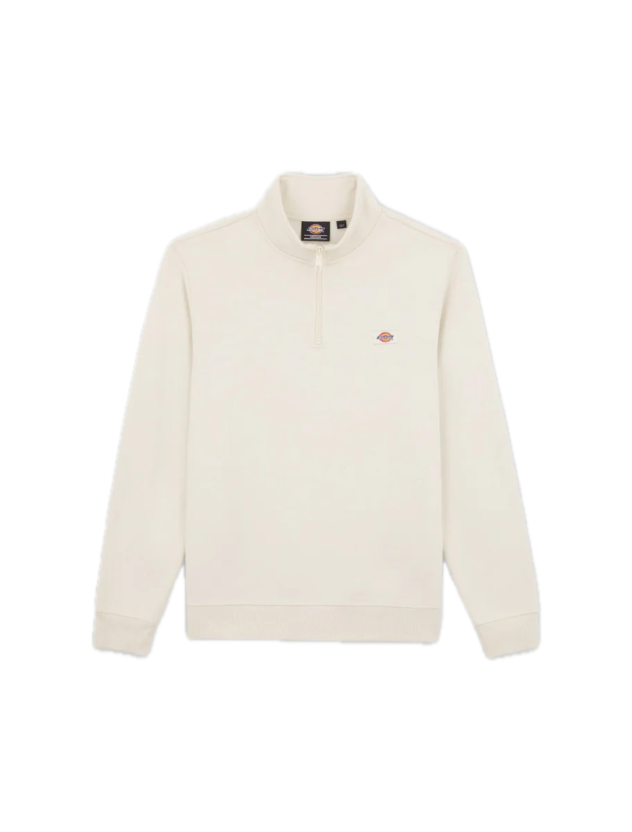 DICKIES OAKPORT SUDADERA MEDIA CREMALLERA BLANCO