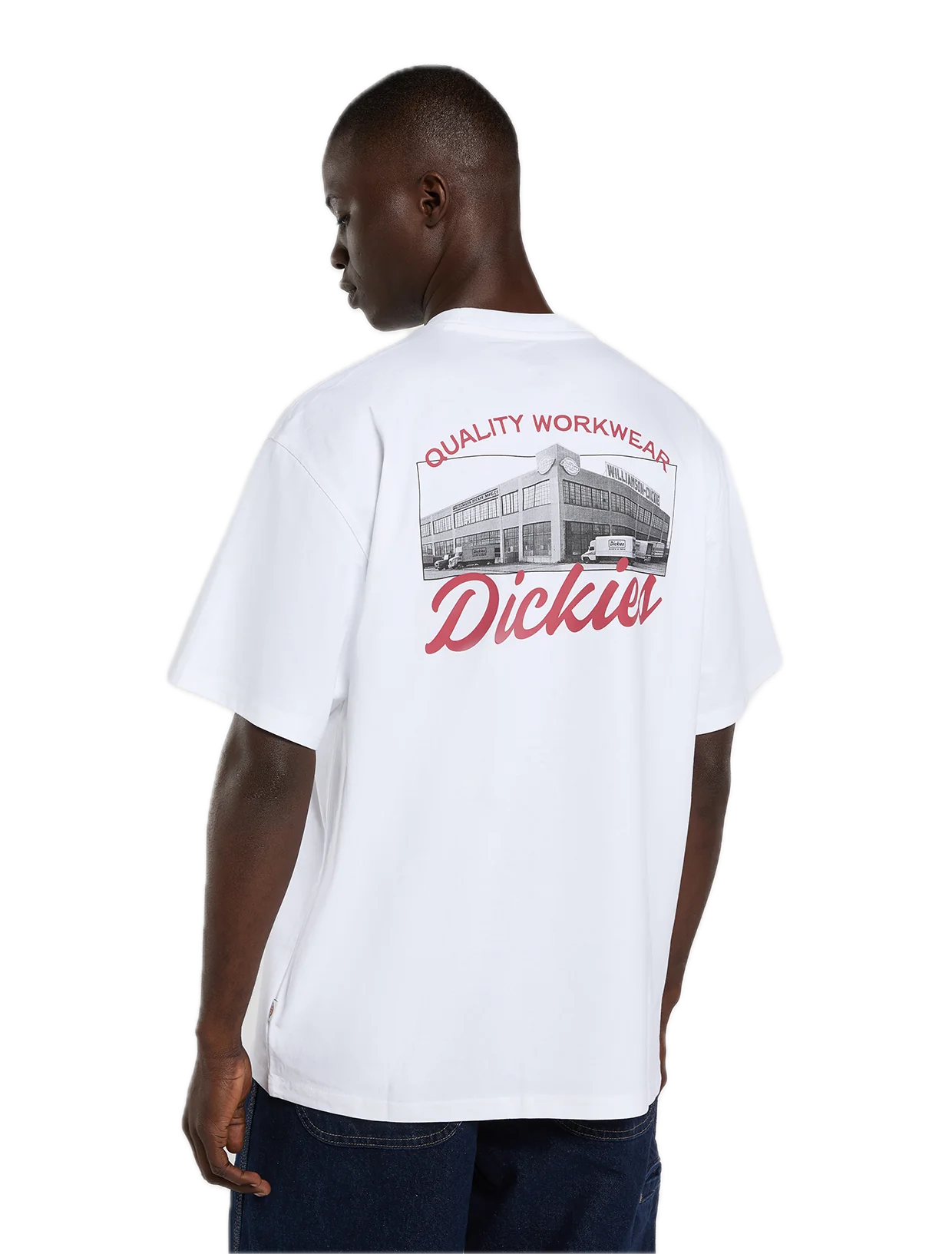 DICKIES WELLSVILLE CAMISETA   BLANCA