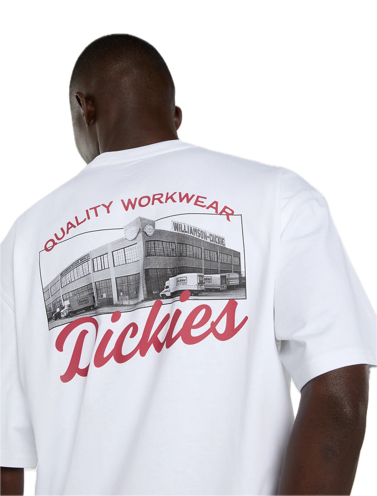 DICKIES WELLSVILLE CAMISETA   BLANCA