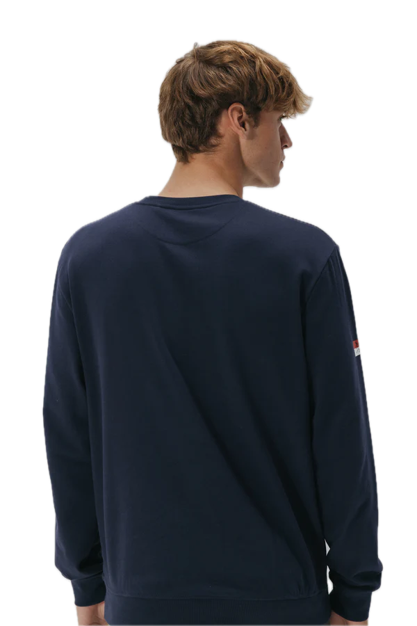 EL PULPO SUDADERA BORDADO HERITAGE AZUL