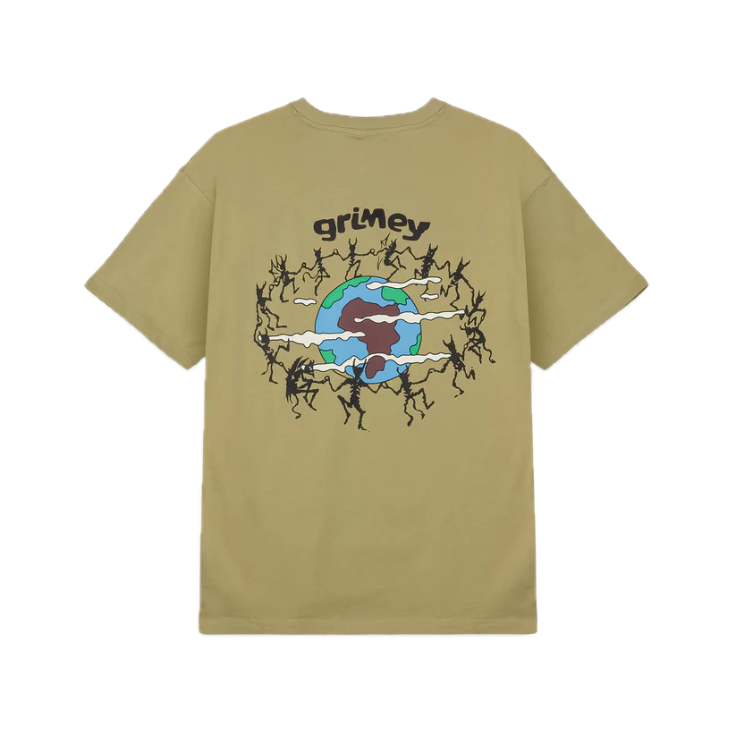 CAMISETA GRIMEY CAMISETA  THE PLANET REGULAR VERDE