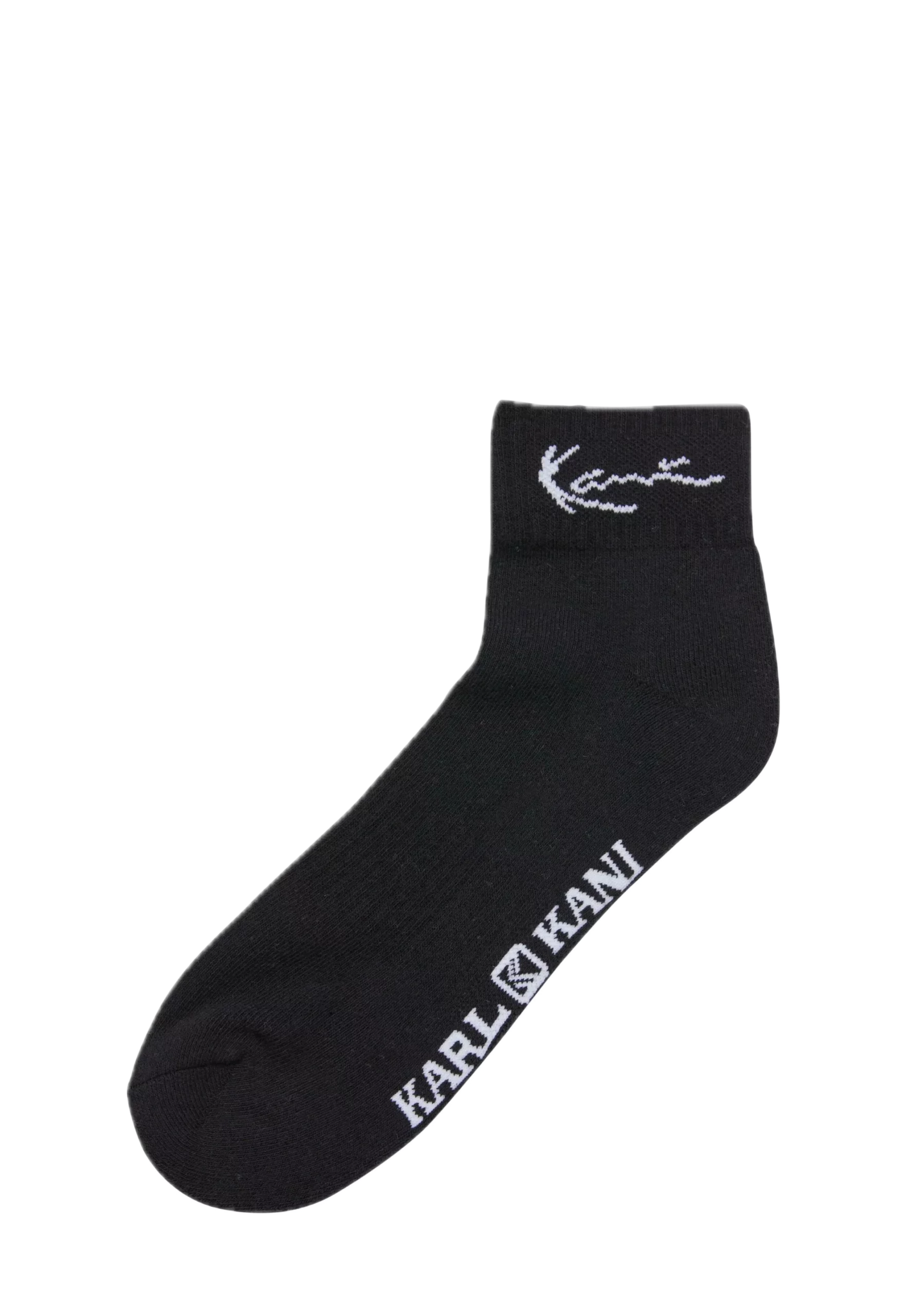 KARL KANI ANKLE SOCKS CALCETÍN PACK 6 NEGRO / BLANCO