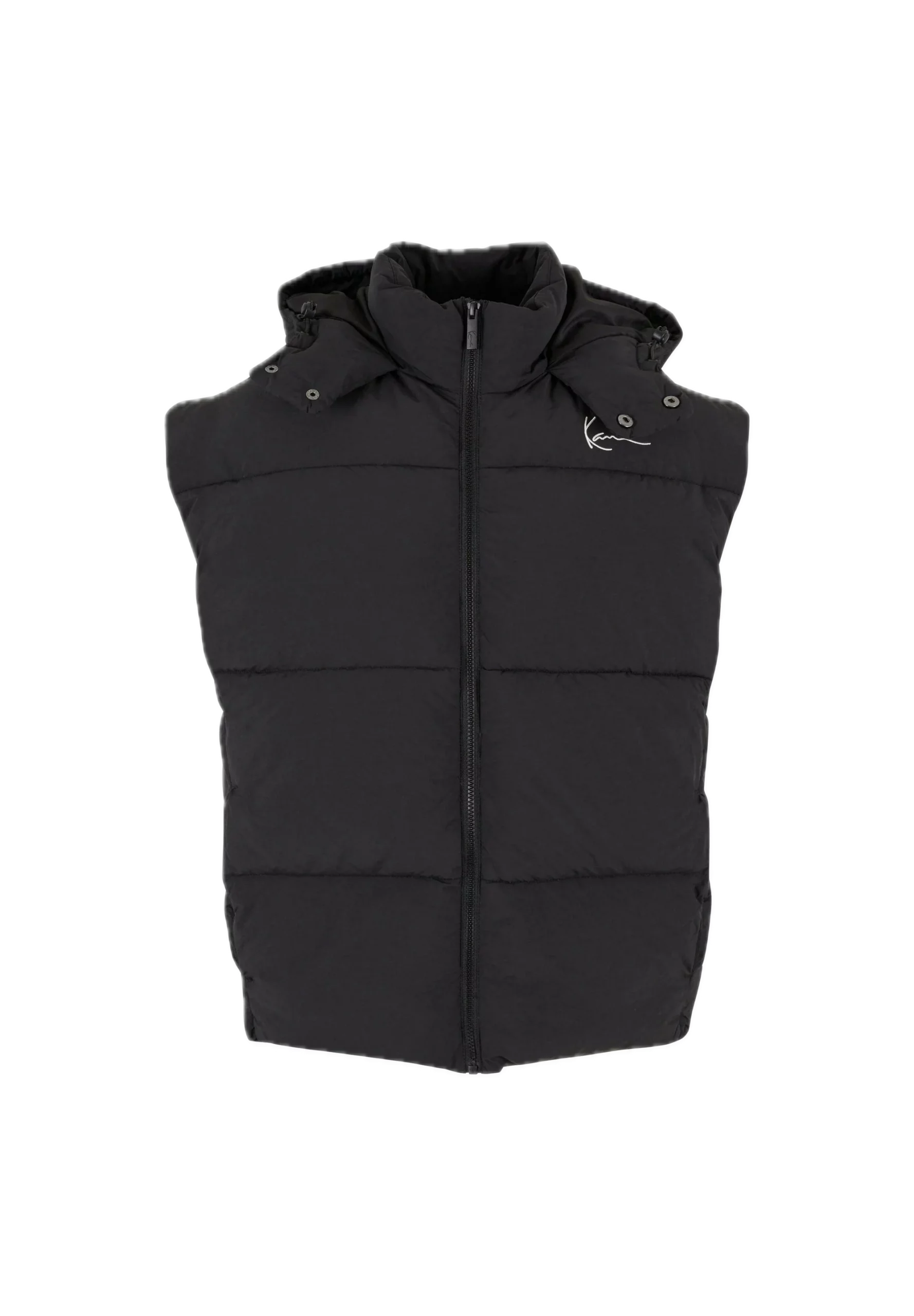 KARL KANI CHALECO PUFFER  ACOLCHADO NEGRO