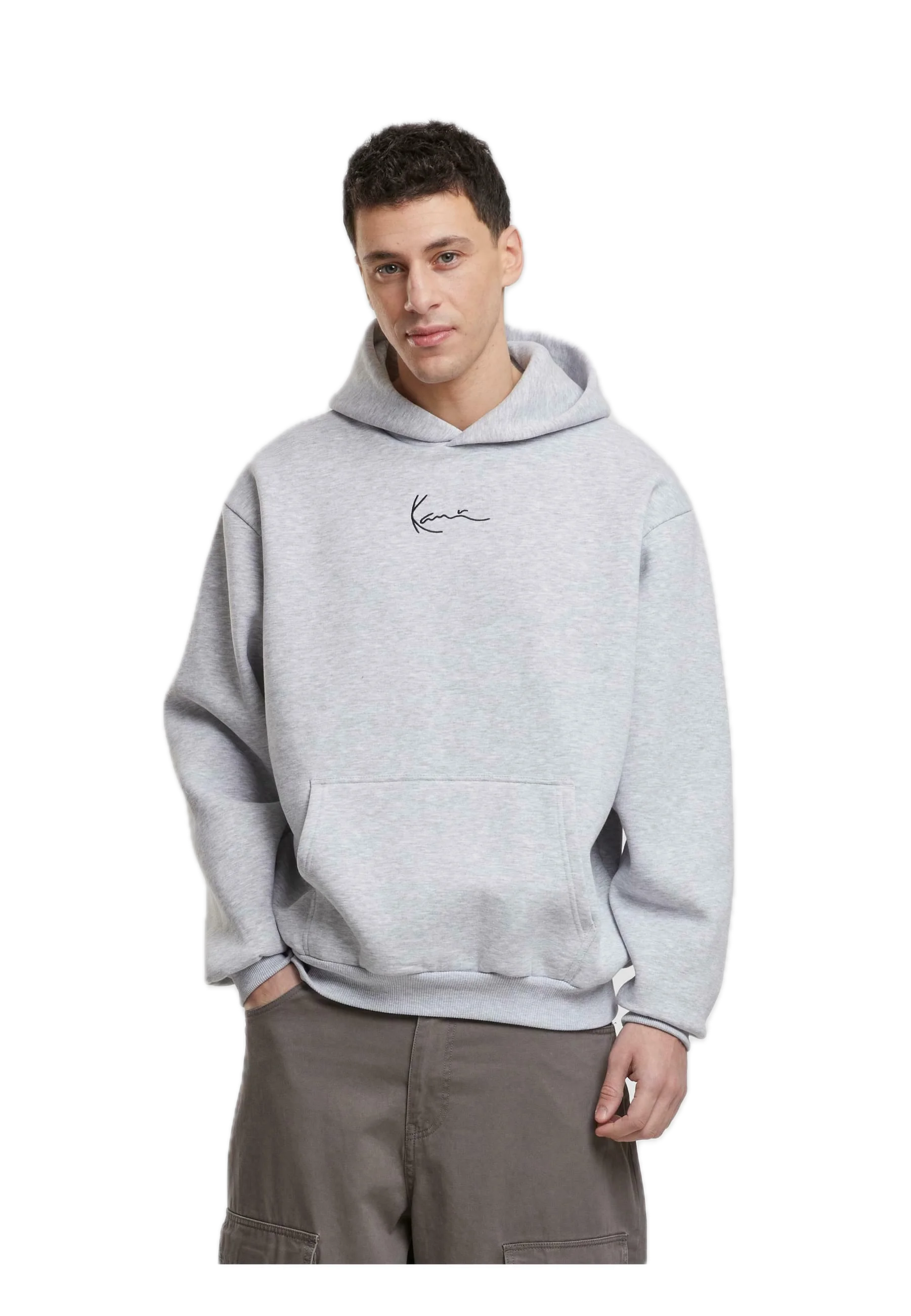 KARL KANI SUDADERA  SMALL SIGNATURE ESSENTIALS   GRIS