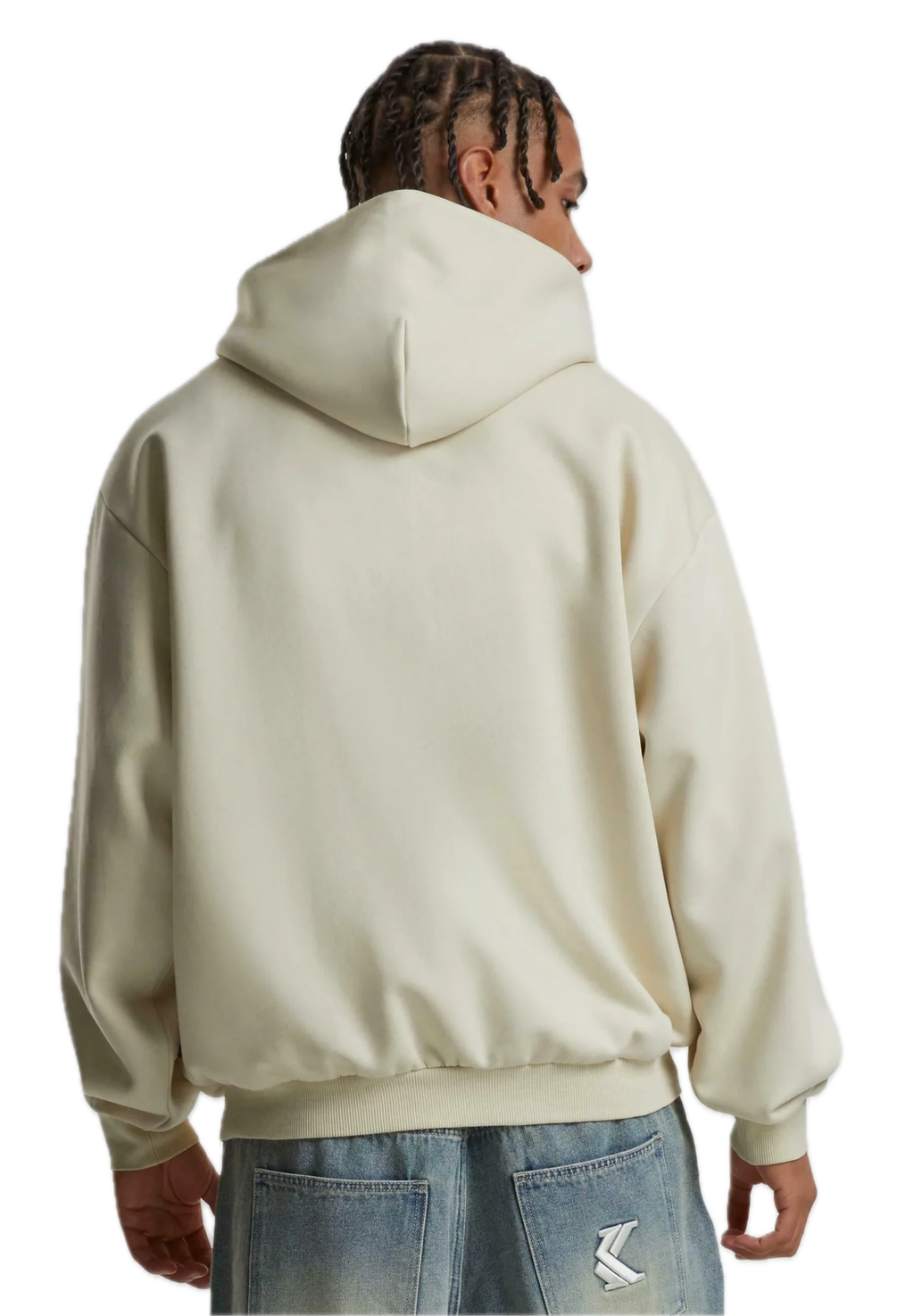 KARL KANI WOVEN KANI TAG SUDADERA CAPUCHA OVERSIZE FIT ARENA CLARA