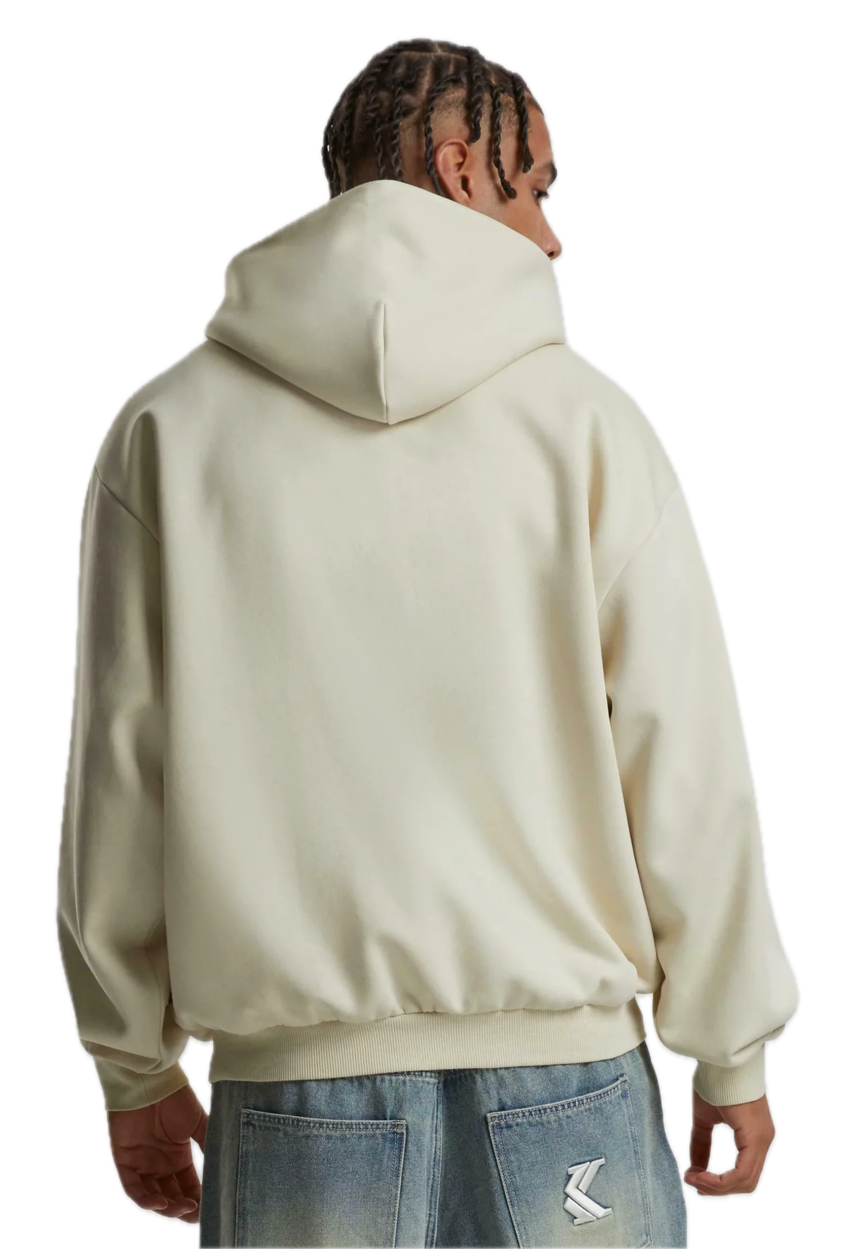 KARL KANI WOVEN KANI TAG SUDADERA CAPUCHA OVERSIZE FIT ARENA CLARA