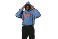 GRIMEY MUD’S THE RESIDENCE MADRID SUDADERA BOXY AZUL