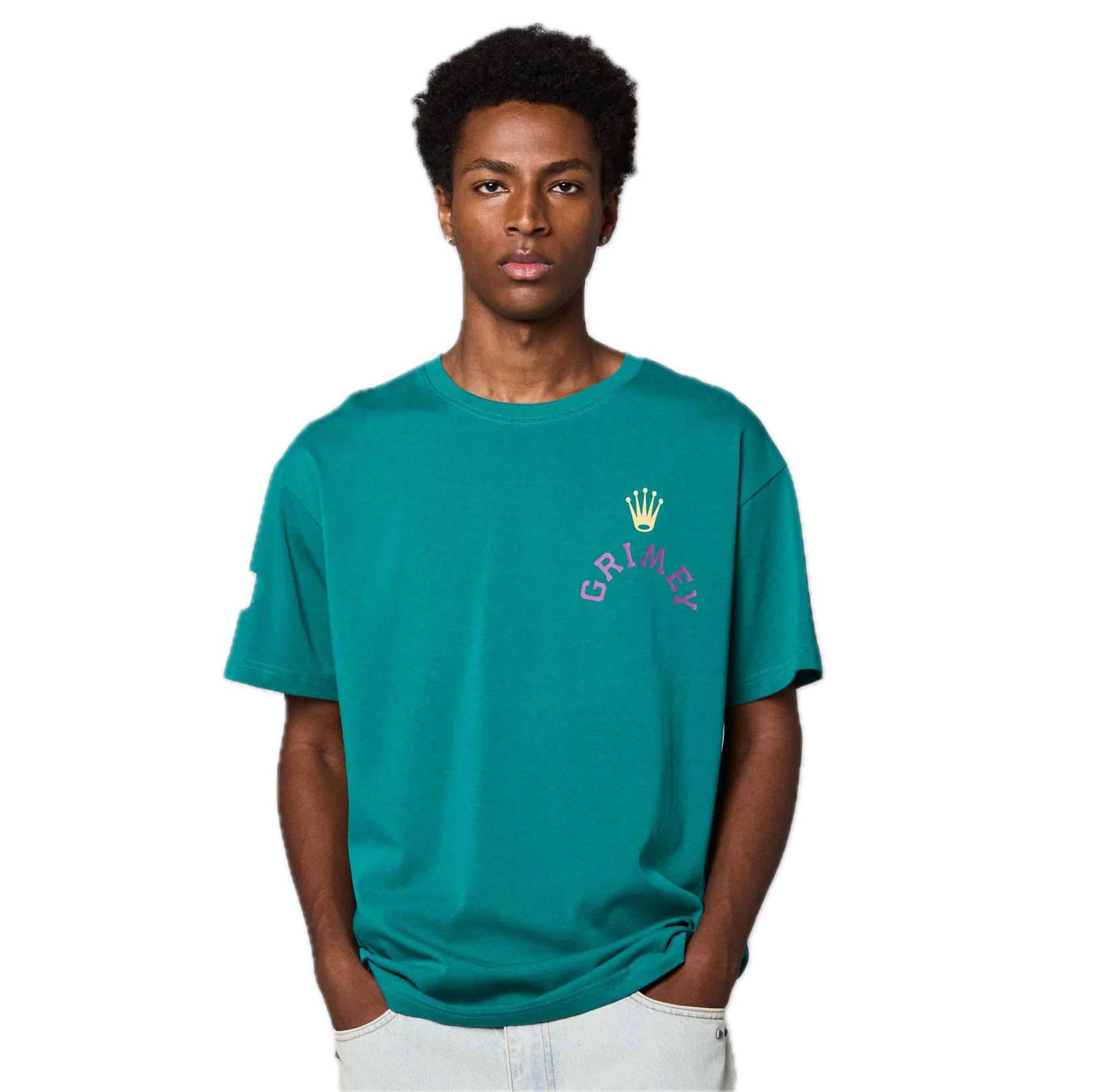 GRIMEY ROYAL PAW CAMISETA REGULAR FIT VERDE