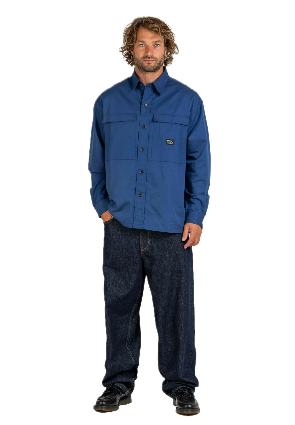 REELL BAGGY INDIGO DEEP