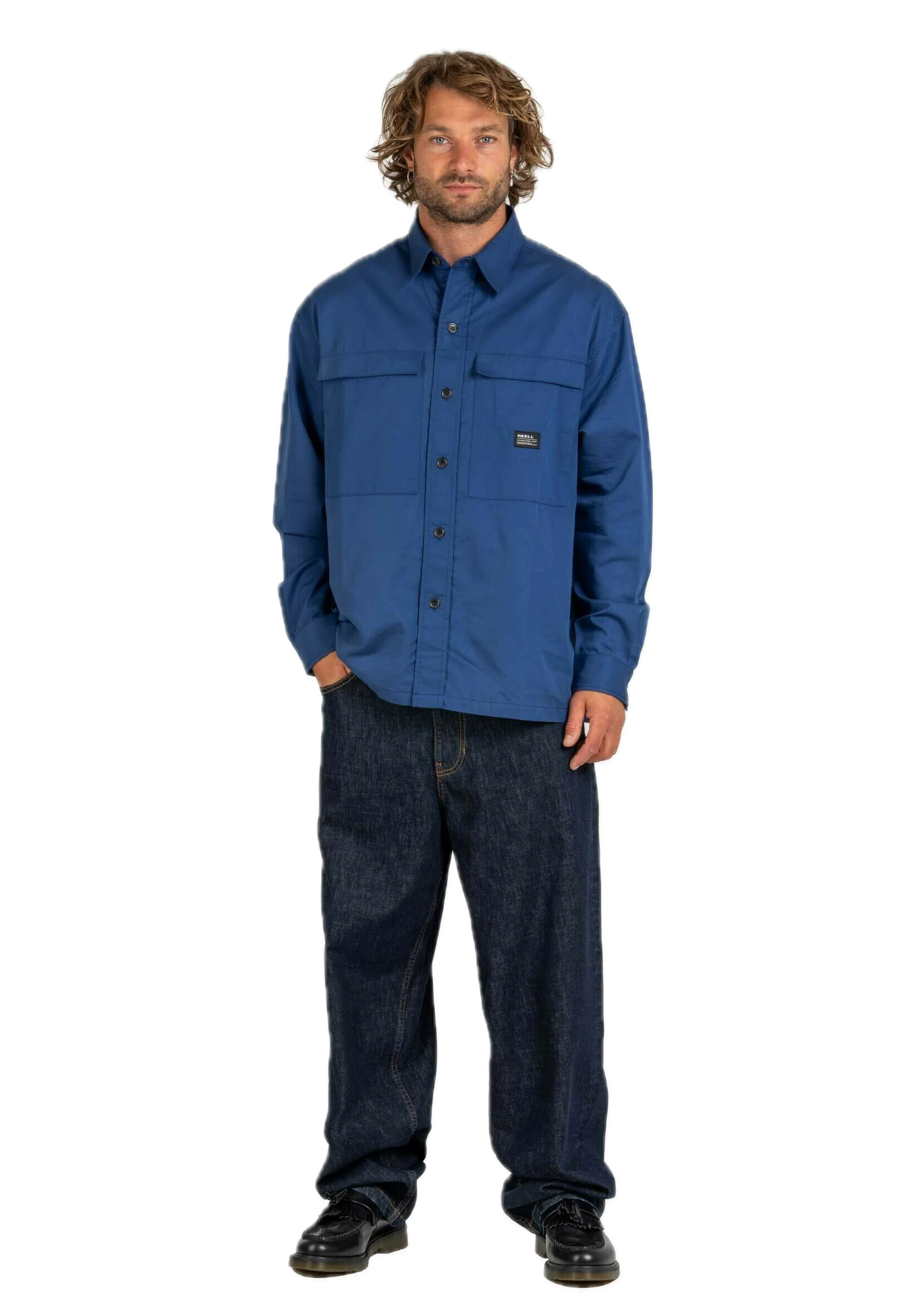 REELL BAGGY INDIGO DEEP