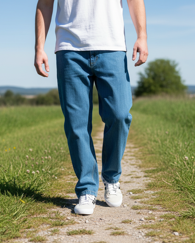 REELL BAGGY ORIGIN MID BLUE