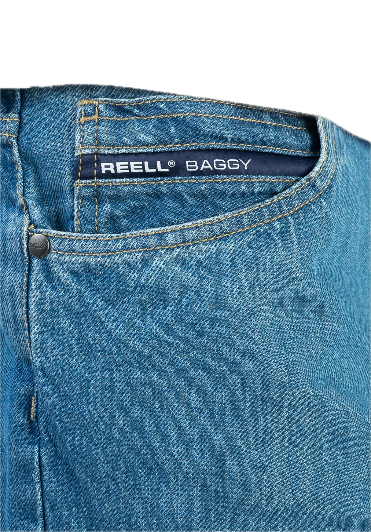 REELL BAGGY ORIGIN MID BLUE