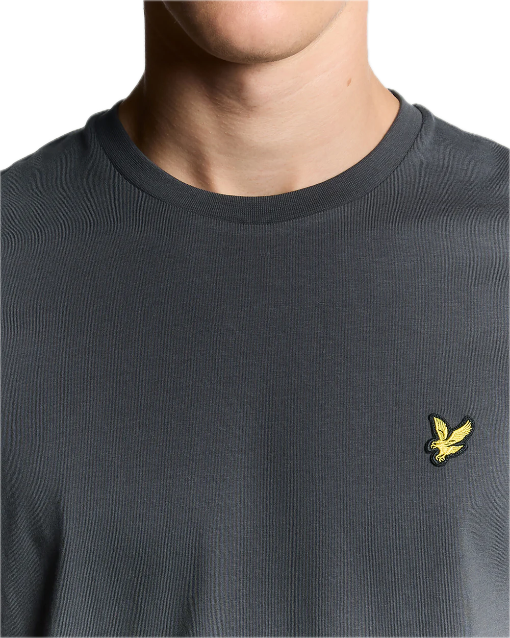 LYLE & SCOTT CAMISETA UNISEX CAMISETA REGULAR GUNMETAL