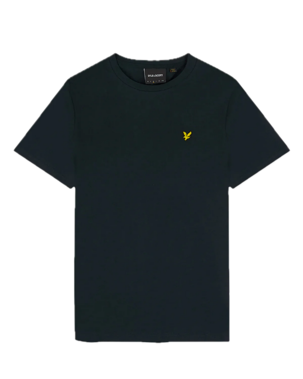 LYLE & SCOTT CAMISETA UNISEX CAMISETA REGULAR FIT NEGRA