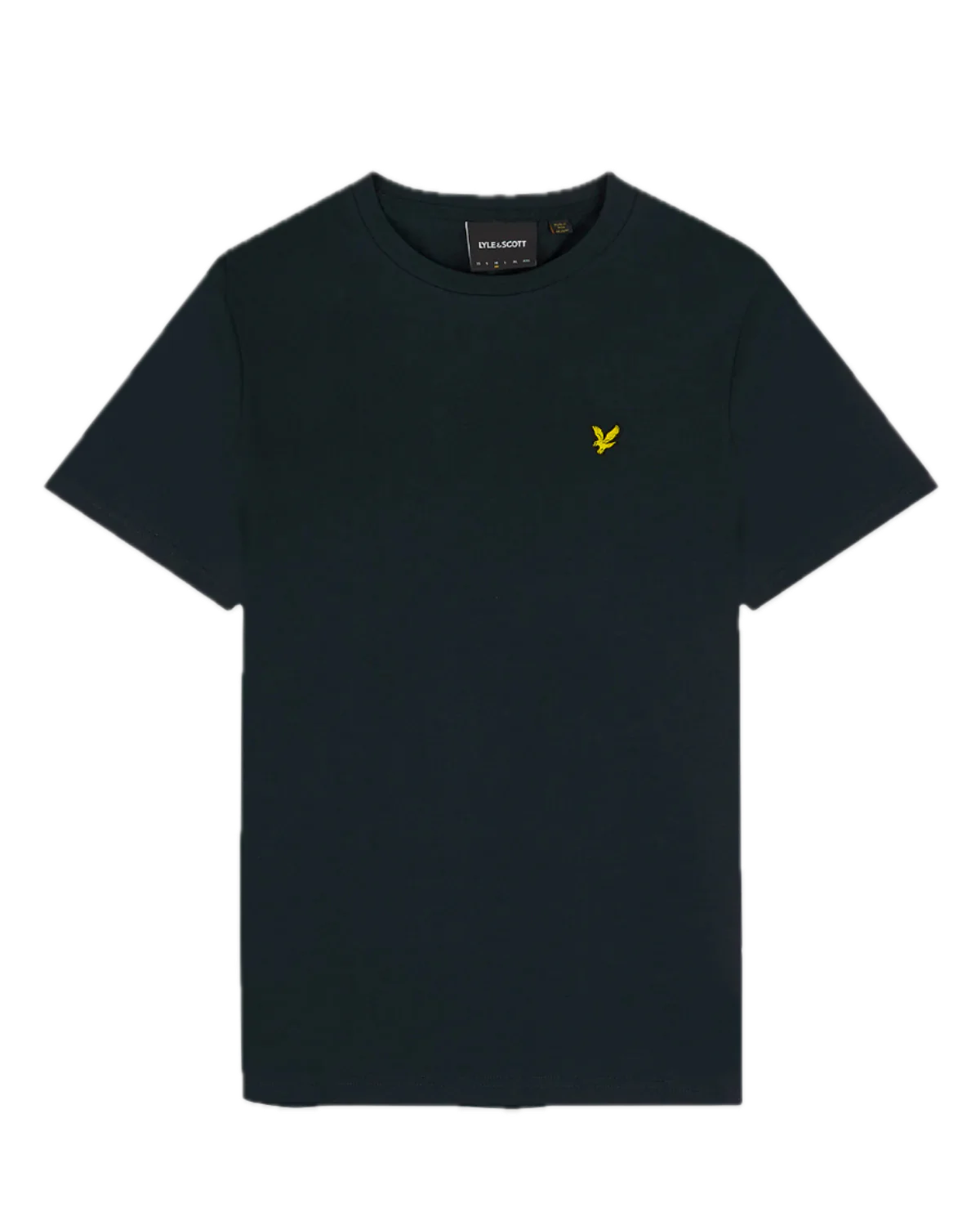 LYLE & SCOTT CAMISETA UNISEX CAMISETA REGULAR FIT NEGRA