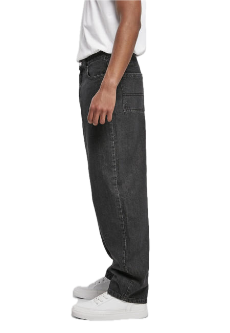 URBAN CLASSICS 90‘s BAGGY BLACK ACID WASHED