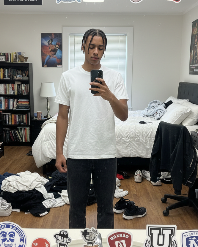 URBAN CLASSICS 90‘s BAGGY BLACK ACID WASHED