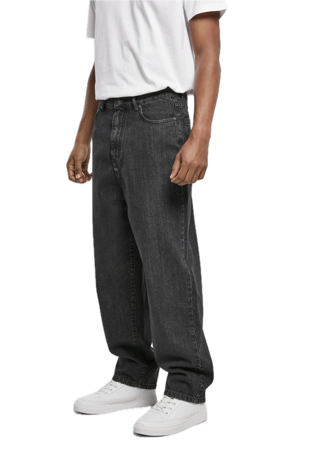 URBAN CLASSICS 90‘s BAGGY BLACK ACID WASHED
