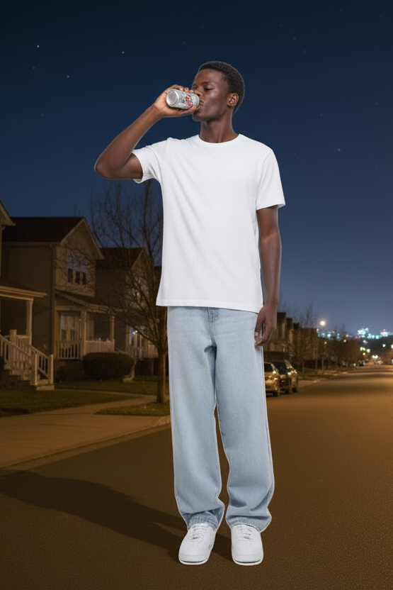 URBAN CLASSICS 90‘s BAGGY LIGHTER WASHED