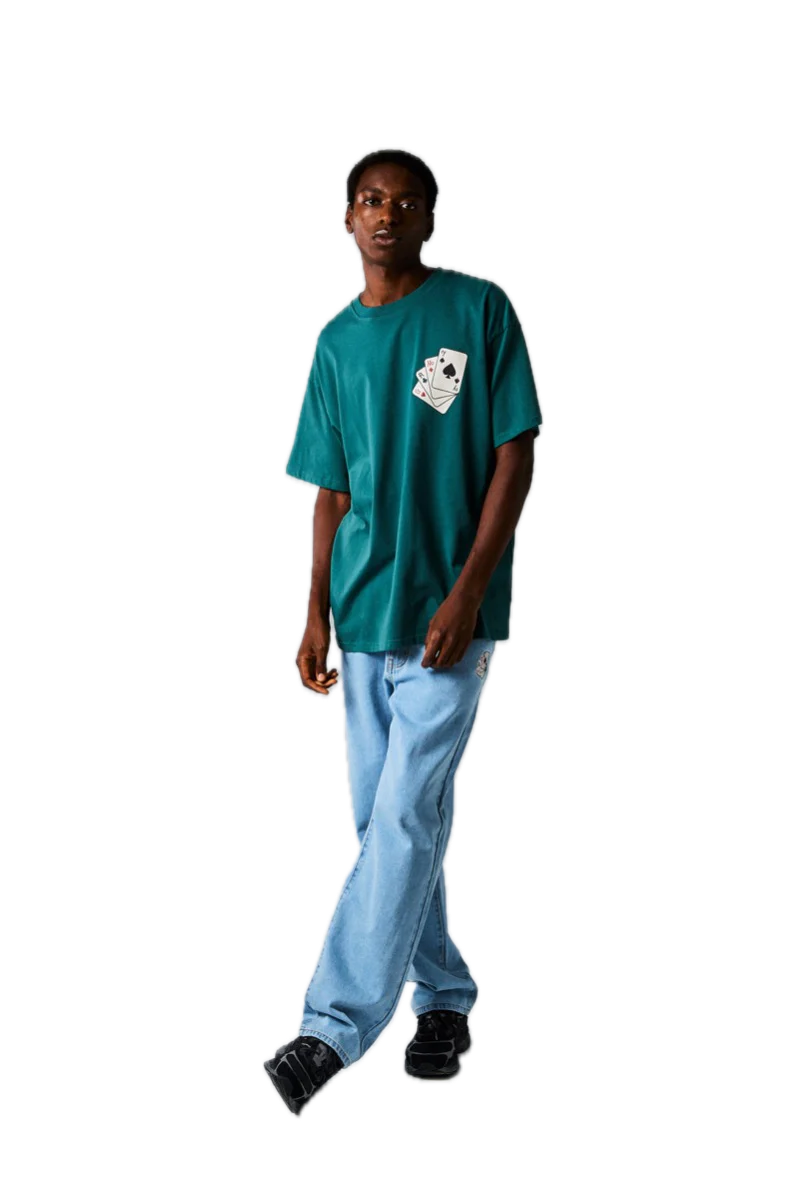 GRIMEY DEEPER CAMISETA REGULAR FIT AZUL OSCURO