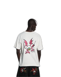 GRIMEY PEACE WITHIN THE WATCHING EYEZ CAMISETA REGULAR FIT BLANCO ROTO