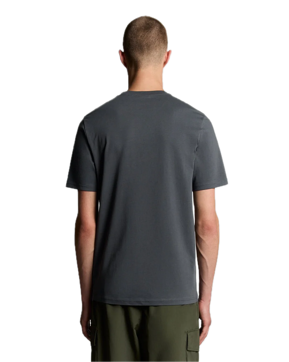 LYLE & SCOTT CAMISETA UNISEX CAMISETA REGULAR GUNMETAL