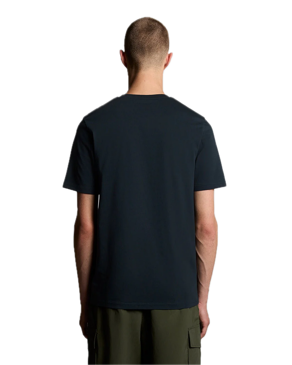 LYLE & SCOTT CAMISETA UNISEX CAMISETA REGULAR FIT NEGRA