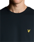 LYLE & SCOTT CAMISETA UNISEX CAMISETA REGULAR FIT NEGRA