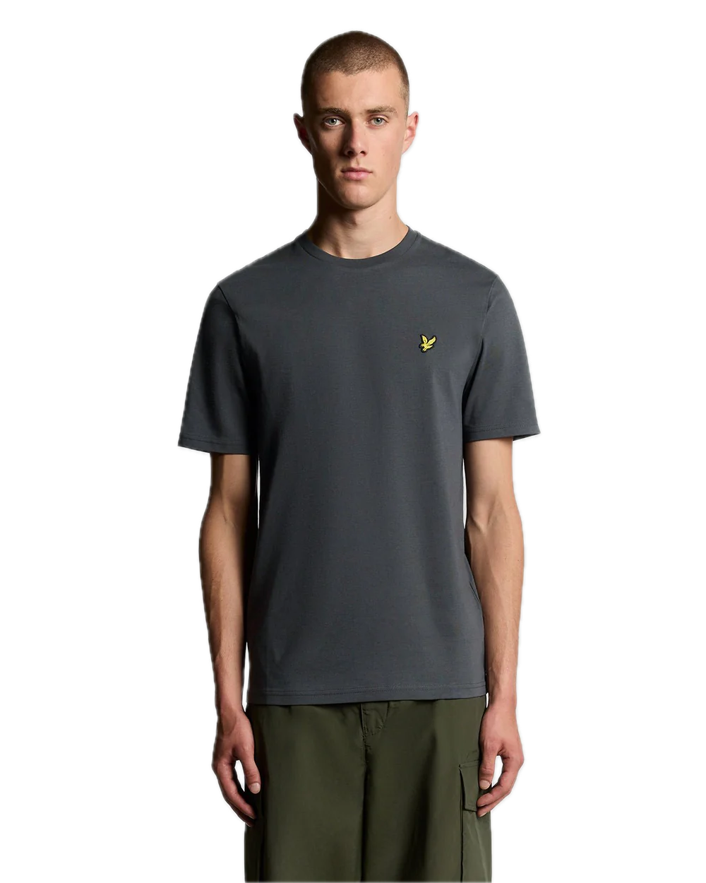 LYLE & SCOTT CAMISETA UNISEX CAMISETA REGULAR GUNMETAL