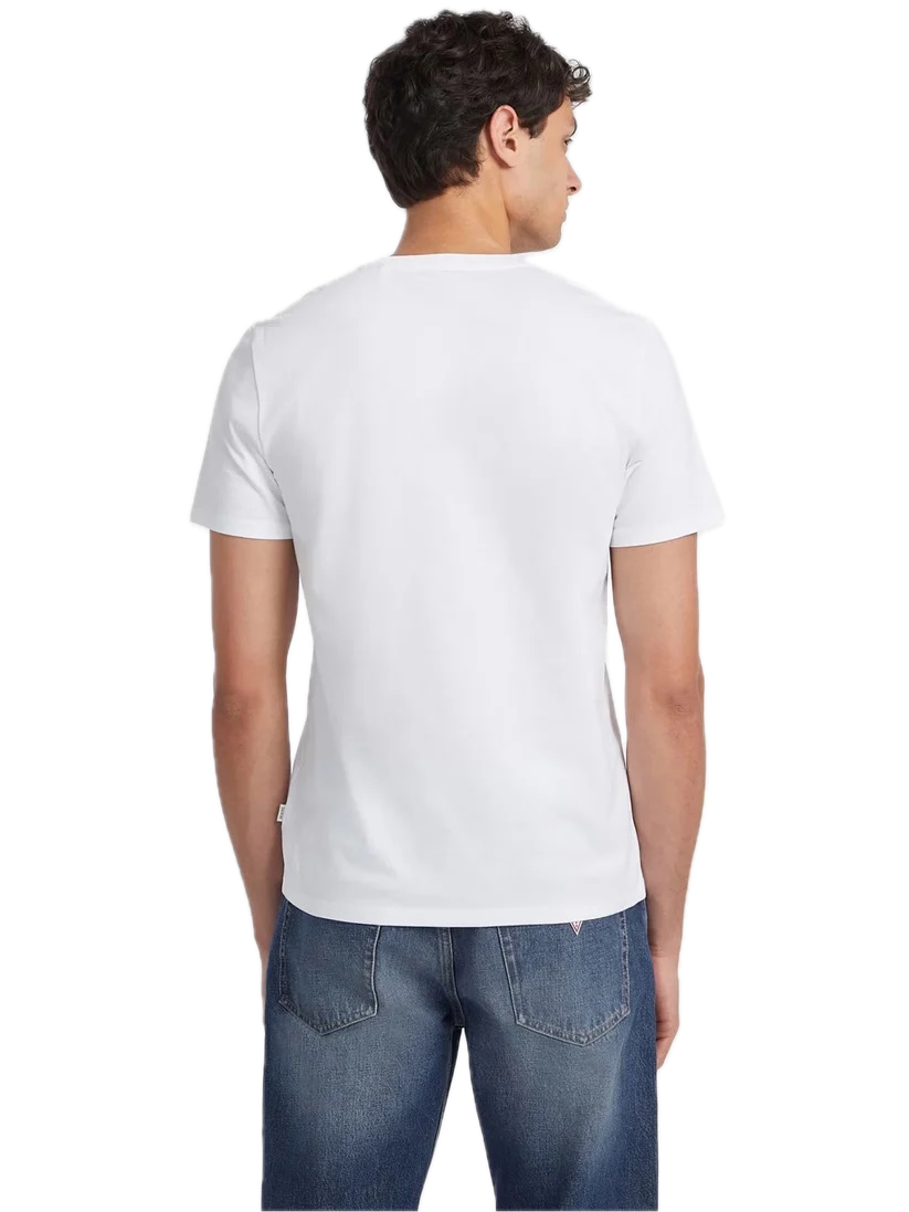 GUESS JEANS CAMISETA REGULAR FIT BLANCA