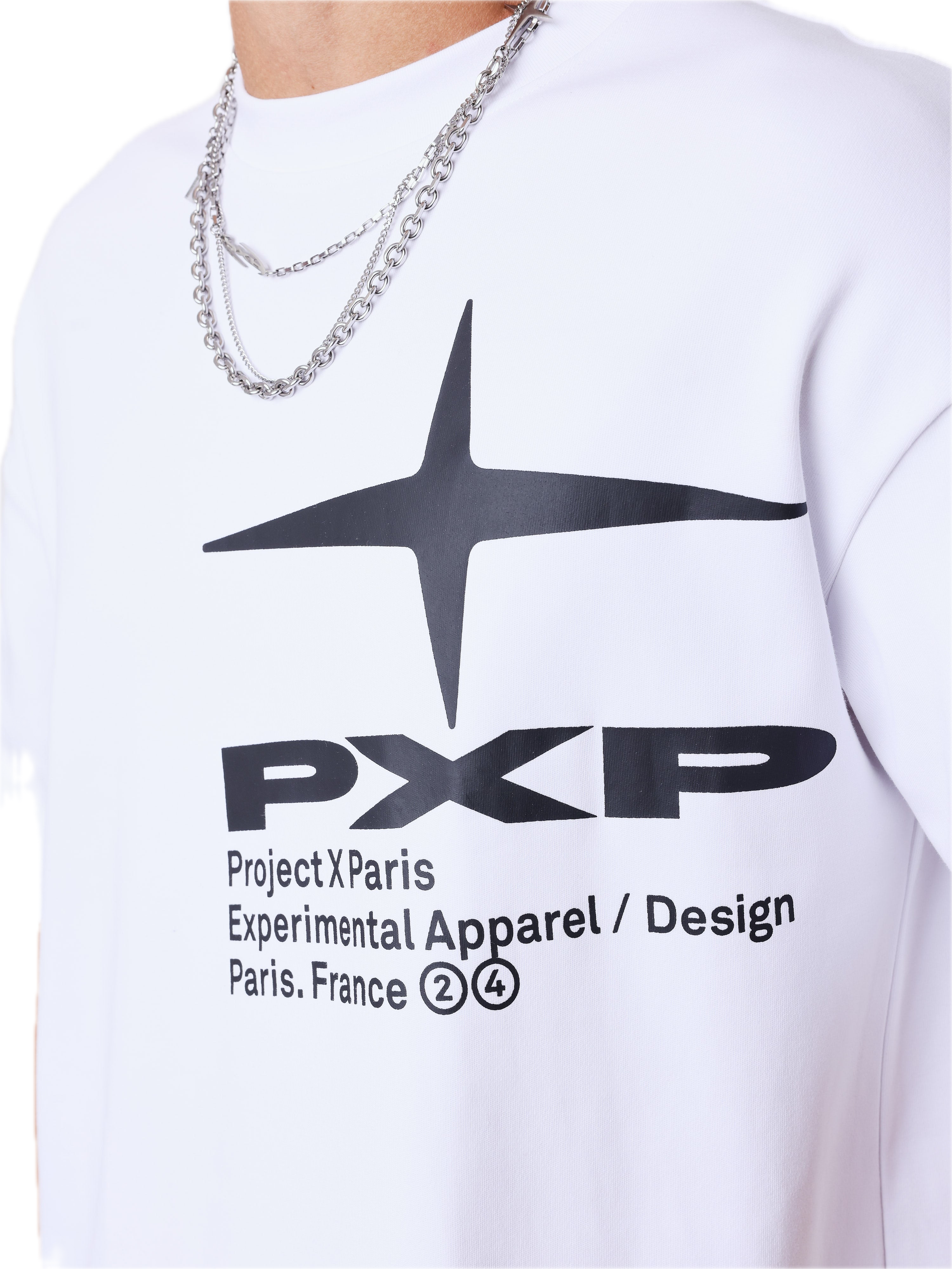 PROJECT X PARIS CAMISETA BOXY OVERSIZED IDEA BLANCA