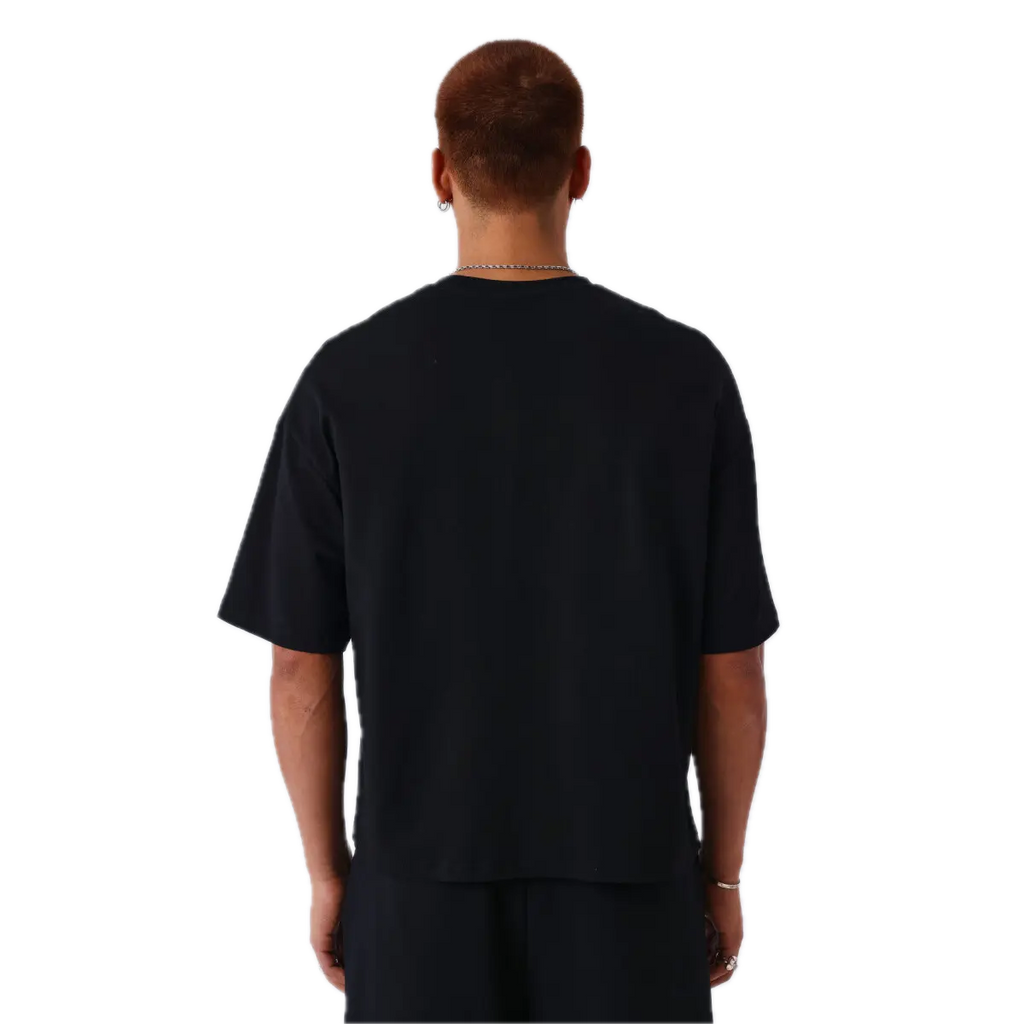PROJECT X PARIS CAMISETA BOXY OVERSIZED PARCHES NEGRA