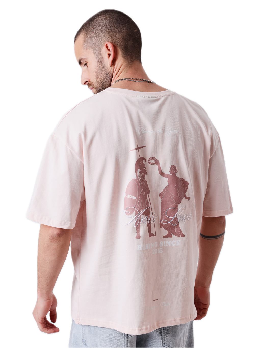 PROJECT X PARIS CAMISETA REGULAR DIBUJO ROMANOS ROSA