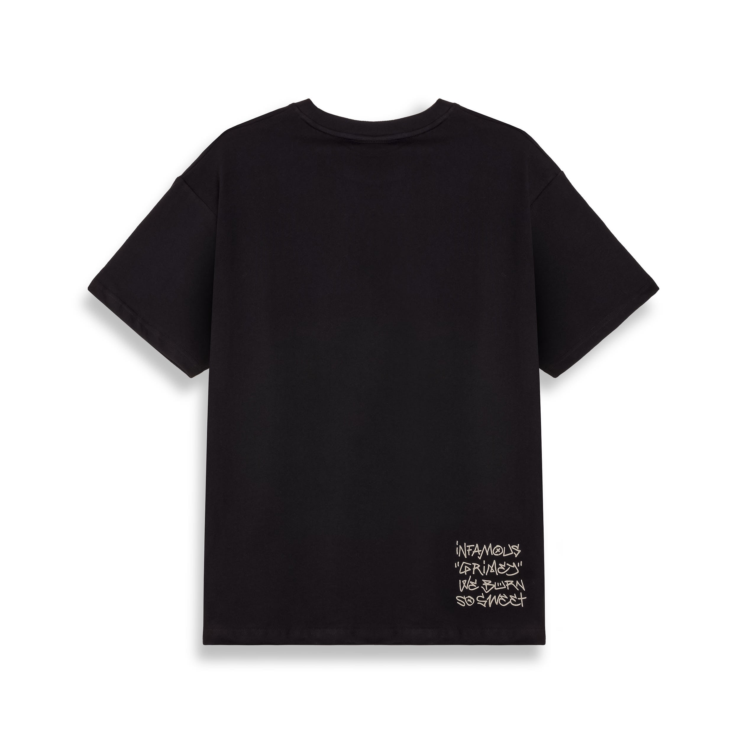GRIMEY THE SHELTER BUCKS TO BURN CAMISETA REGULAR FIT NEGRA