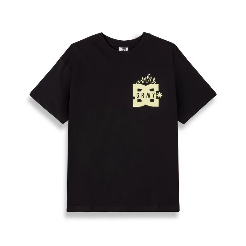 GRIMEY THE SWARM DC SHOES X GRIMEY CAMISETA REGULAR FIT NEGRA