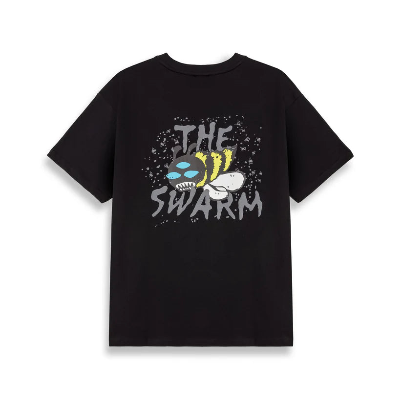 GRIMEY THE SWARM DC SHOES X GRIMEY CAMISETA REGULAR FIT NEGRA