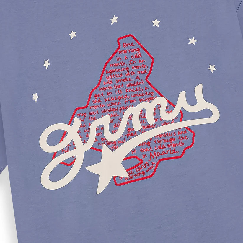GRIMEY MUD’S THE RESIDENCE CAMISETA REGULAR FIT AZUL