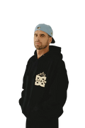GRIMEY THE SWARM DC SHOES X GRIMEY SUDADERA BOXY NEGRA
