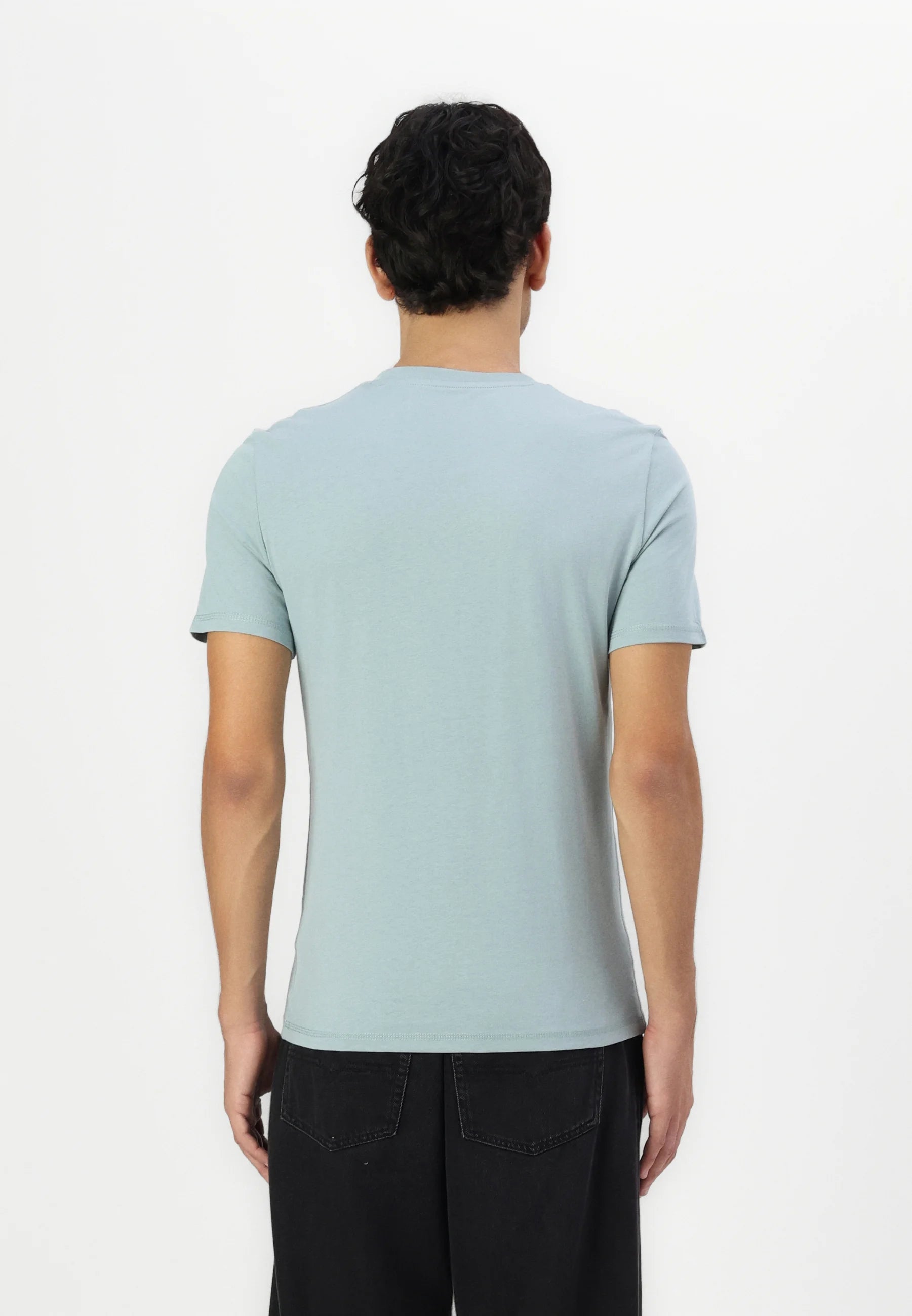 GUESS AIDY CAMISETA REGULAR FIT AZUL CLARO