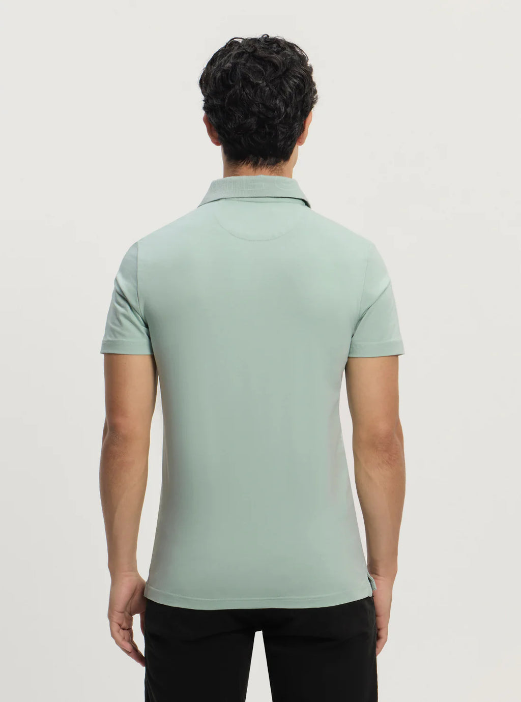 GUESS NOLAN POLO REGULAR FIT MINTY MIST