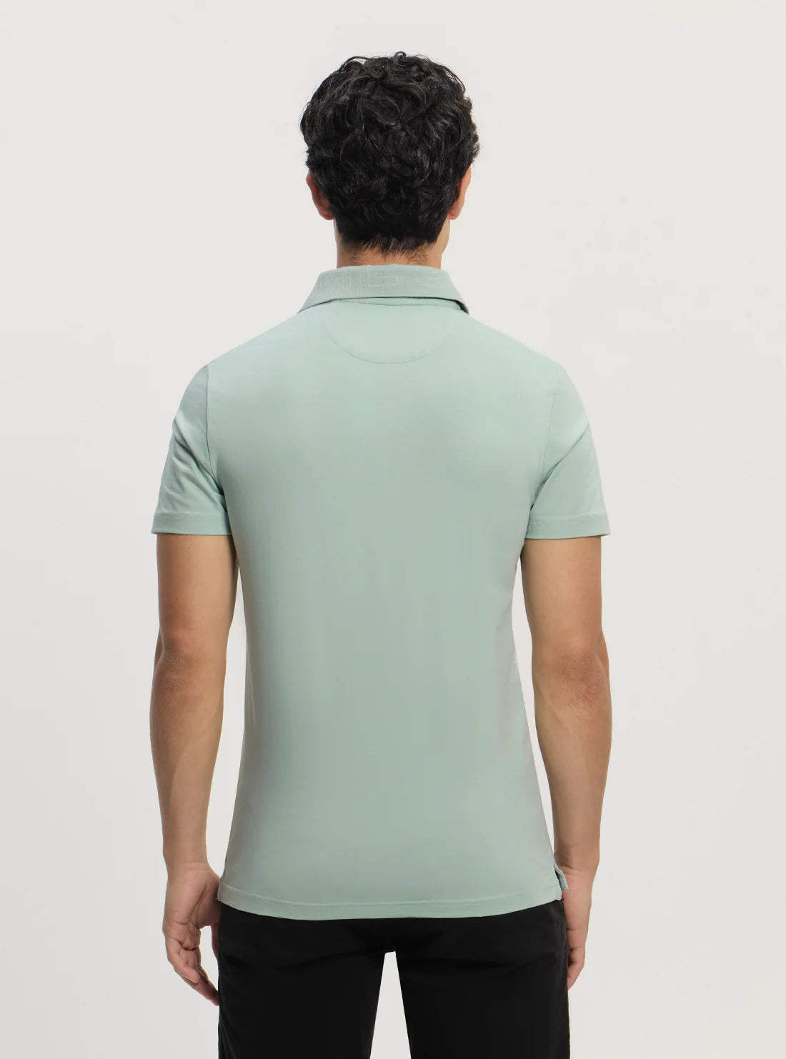 GUESS NOLAN POLO REGULAR FIT MINTY MIST