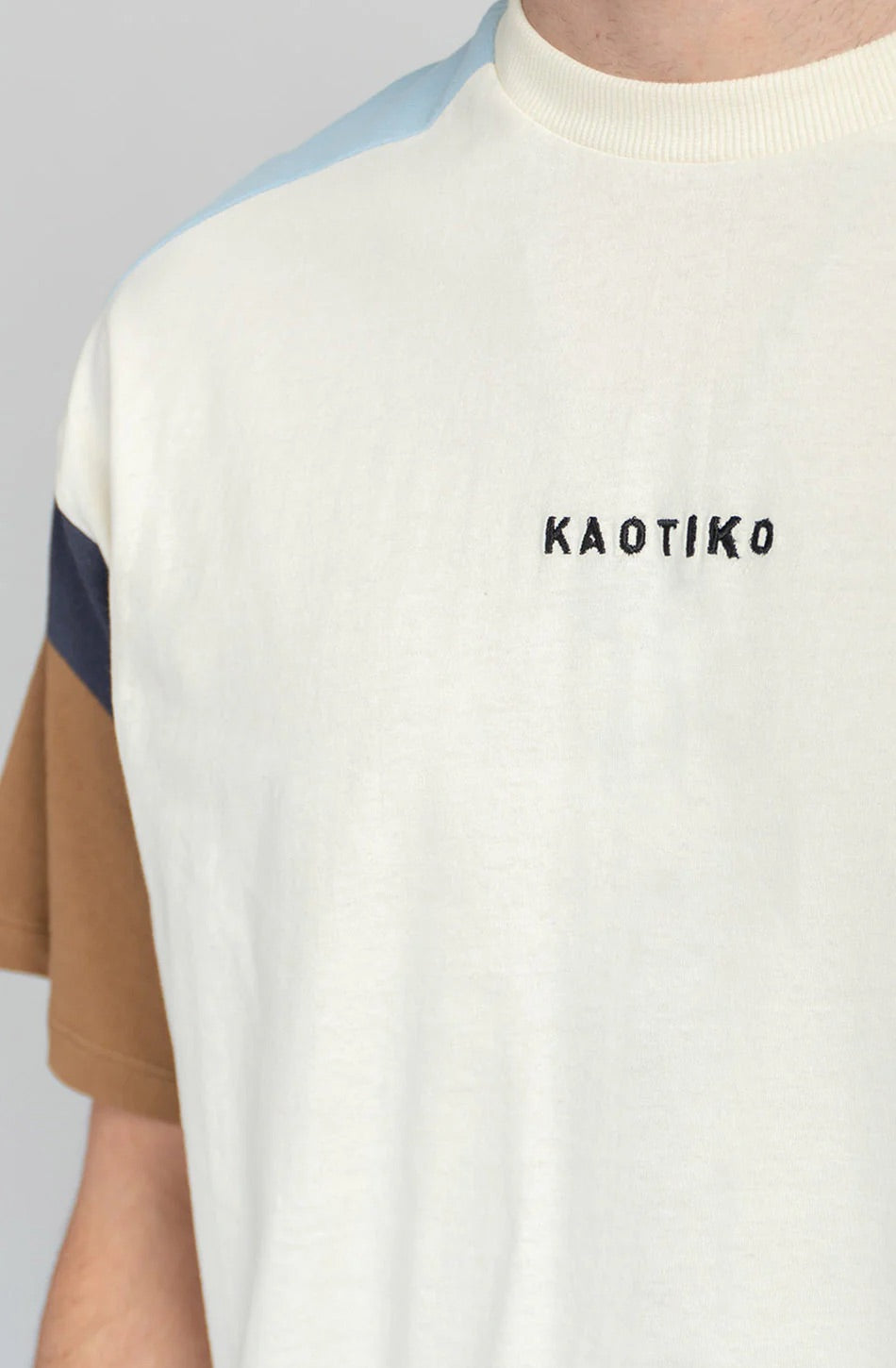 KAOTIKO CAMISETA OTTAWA IVORY/CAMEL/SKY/NAVY