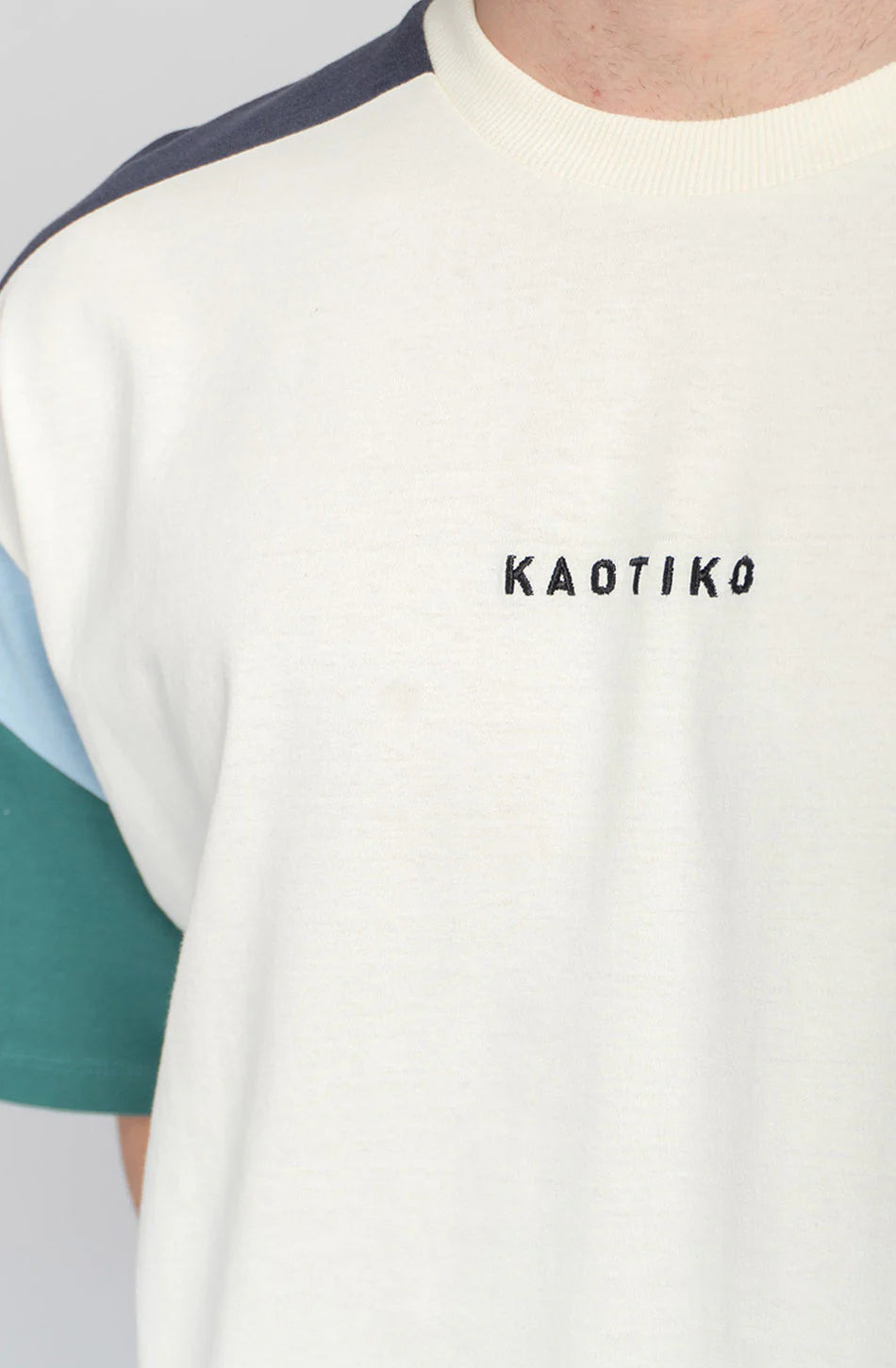 KAOTIKO CAMISETA OTTAWA IVORY/NAVY/SKY/HEURA