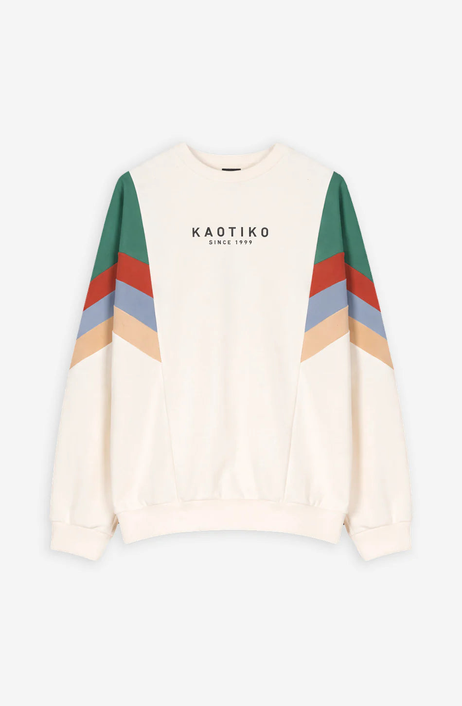 KAOTIKO SUDADERA SIN CAPUCHA CREW SEATTLE IVORY/HEURA/TILE/STEEL