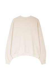 KAOTIKO SUDADERA SIN CAPUCHA CREW WASHED DACHSHUND IVORY