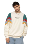 KAOTIKO SUDADERA SIN CAPUCHA CREW SEATTLE IVORY/HEURA/TILE/STEEL