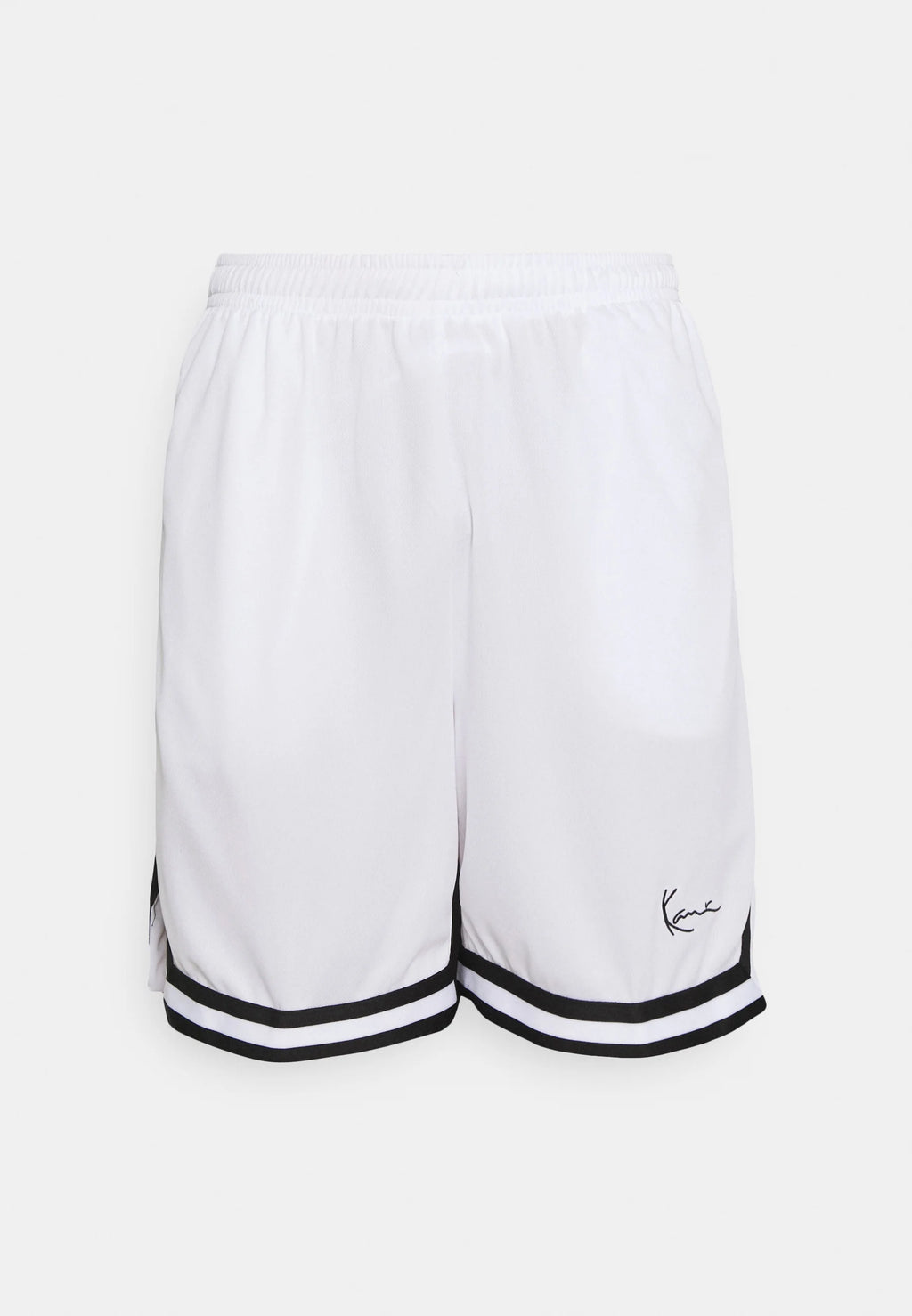 KARL KANI SIGNATURE MESH SHORT BERMUDA DEPORTIVA REGULAR FIT BLANCA