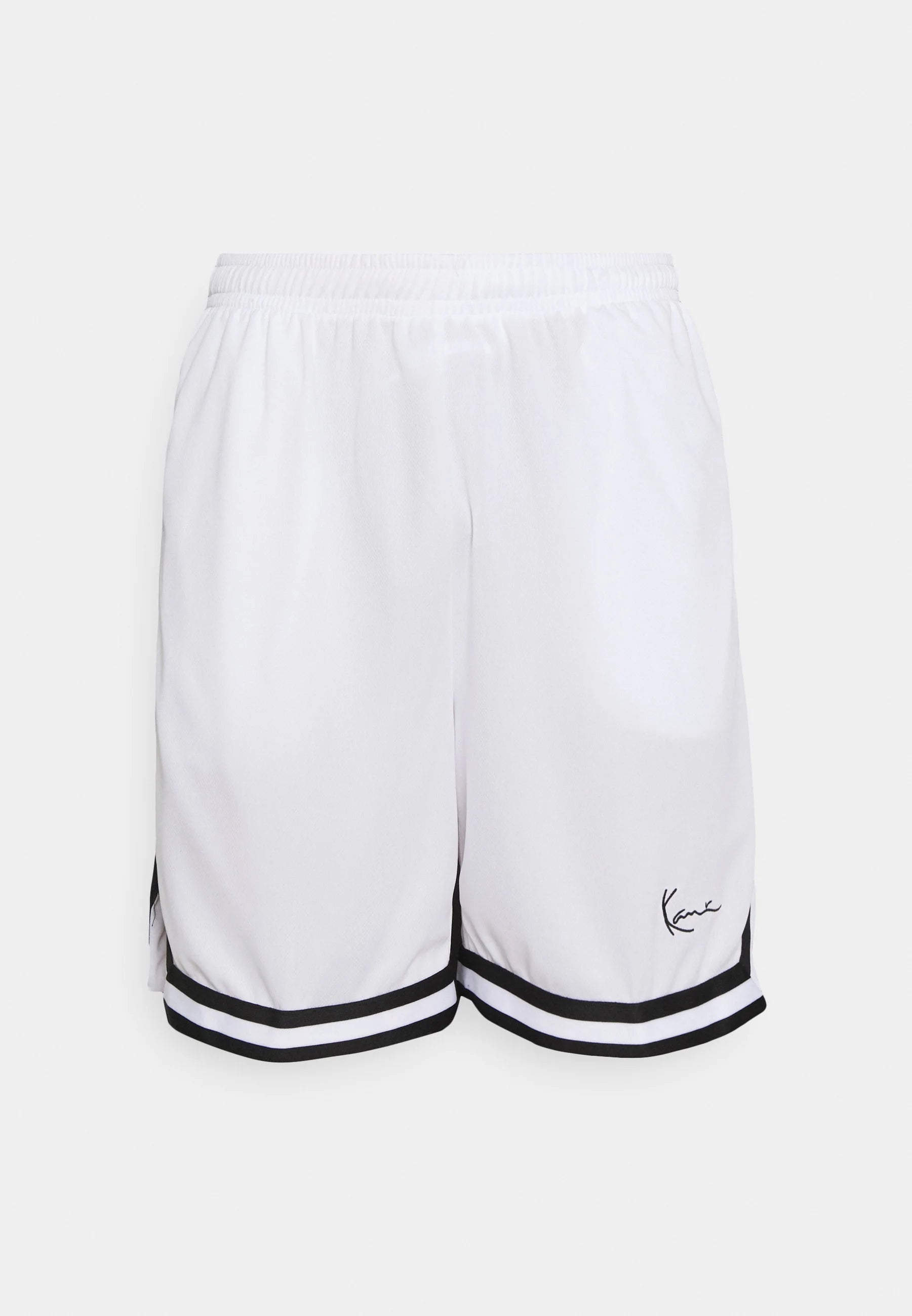 KARL KANI SIGNATURE MESH SHORT BERMUDA DEPORTIVA REGULAR FIT BLANCA