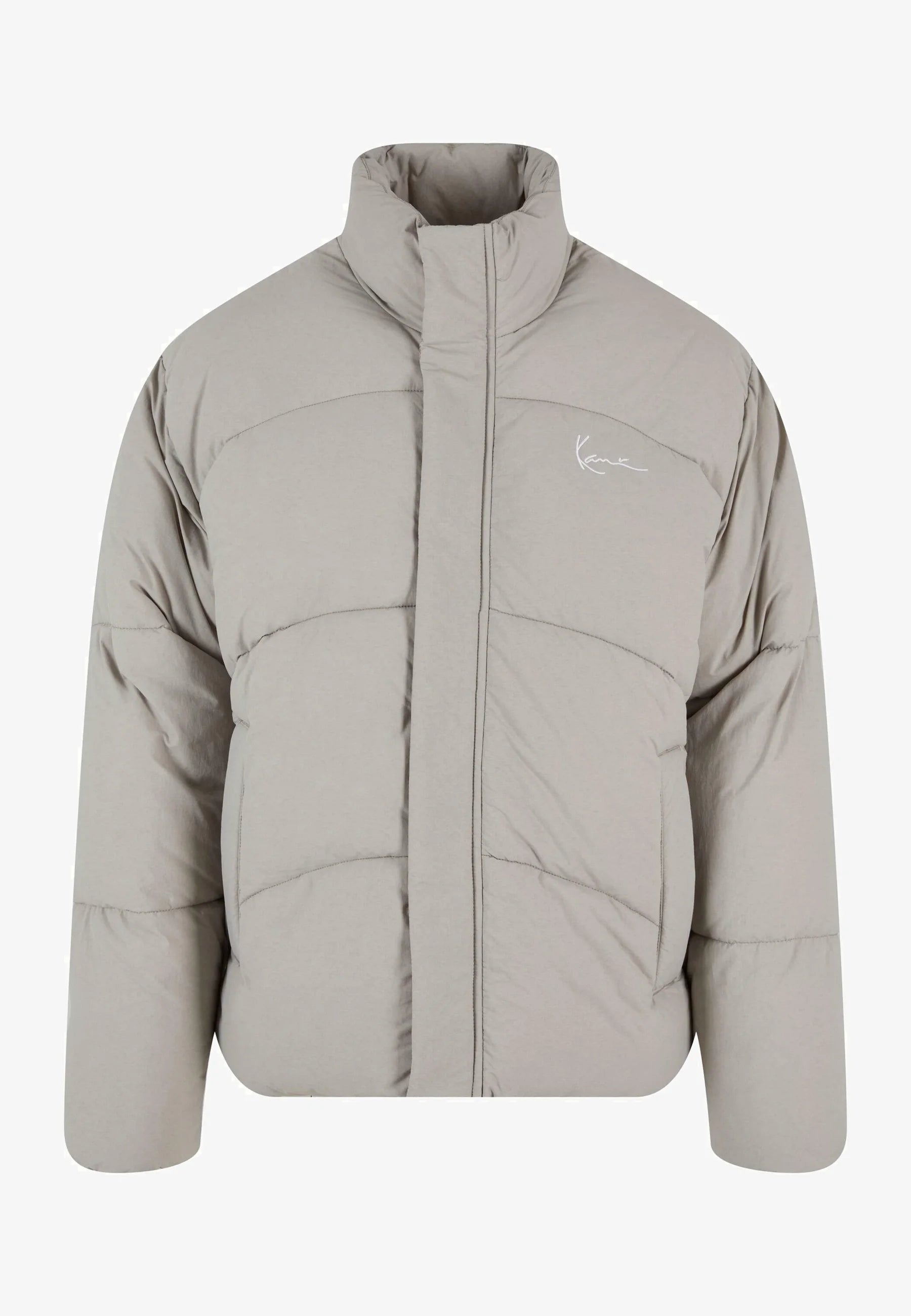KARL KANI SMALL SIGNATURE PUFFER CHAQUETA GRIS