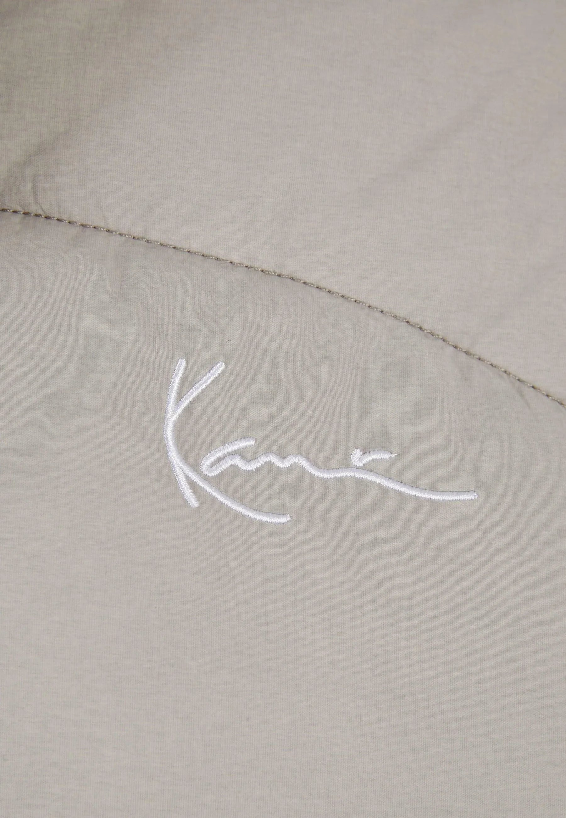 KARL KANI SMALL SIGNATURE PUFFER CHAQUETA GRIS